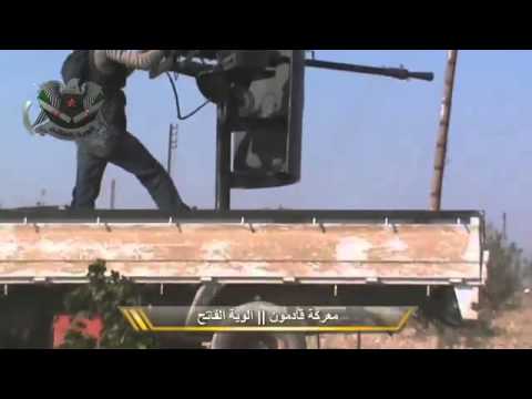 استهداف تجمع لقوات النظام من قبل ألوية الفاتح في محافظة حماة