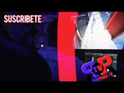 Rochy RD en el estudio con Martín lora