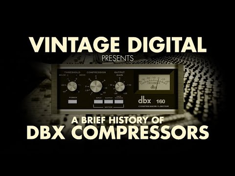 A Brief History of DBX Compressors