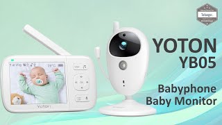 YOTON Babyfooncamera 3,2'' - Yoton YB05 Babyfoon - Uitpakken