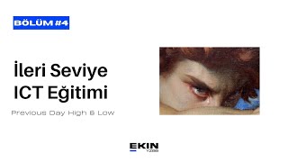 İleri Seviye ICT Eğitimi Bölüm 4: Previous Day High & Low