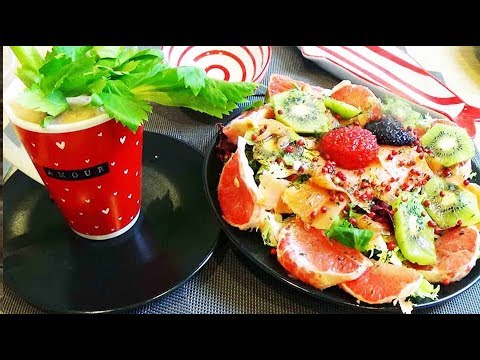 Salade nordique fraîcheur et saveur idéale repas d'été