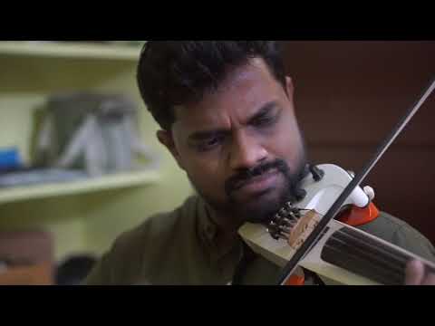 Enthinu veroru sooryodayam | violin cover | sangeethmohan | naveen ananandh |