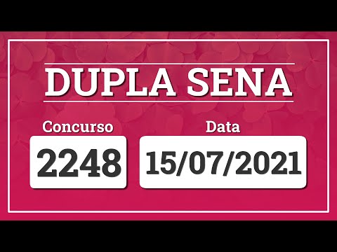 Capa de DUPLA SENA 2248