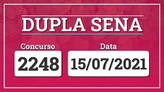 Capa de DUPLA SENA 2248