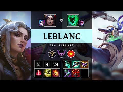 LeBlanc Support vs Thresh - VN Master Patch 25.17