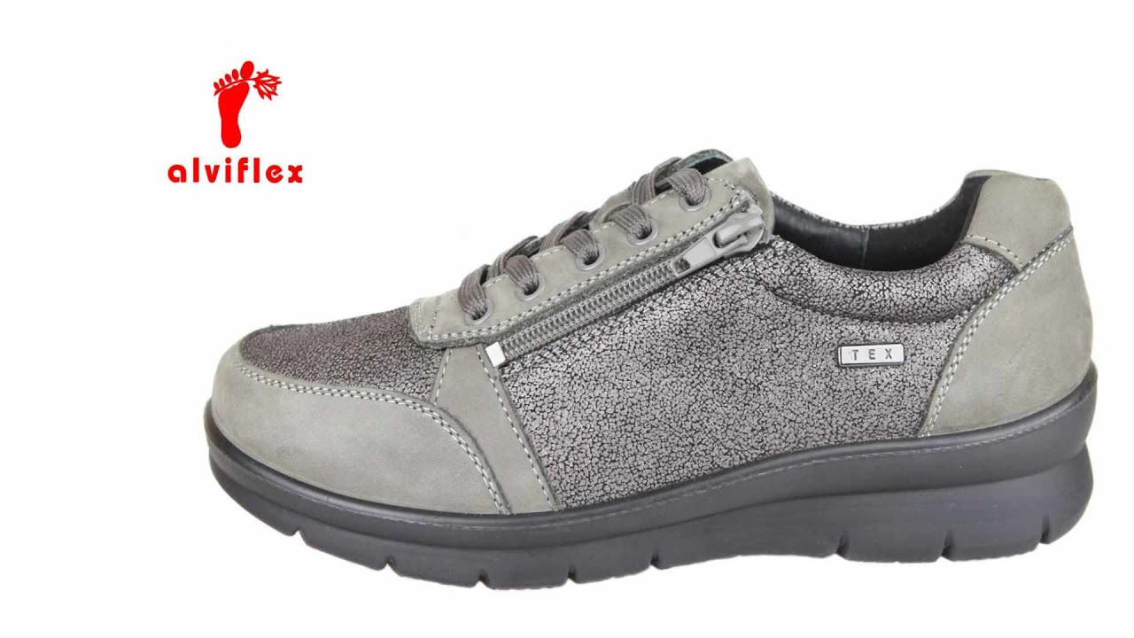 Deportiva para plantillas ortopédicas color taupe 8228 Alviflex