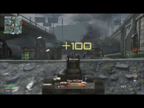 *SOLO* 89 Sec Moab w/ Scar-L on Interchange (Double Moab) - CoD: Mw3