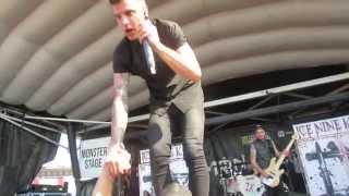 Ice Nine Kills- Connect the Cuts live at Warped Tour 2014