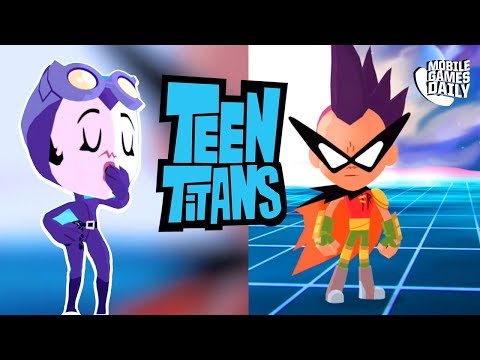 TEEN TITANS GO FIGURE (Teeny Titans 2) - First Look Gameplay (iOS Android)