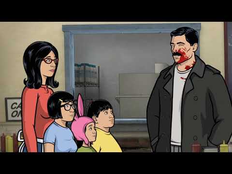 Archer meets Bobs Burger