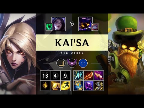 Kai'Sa ADC vs Veigar: Godlike - EUW Master Patch 14.22