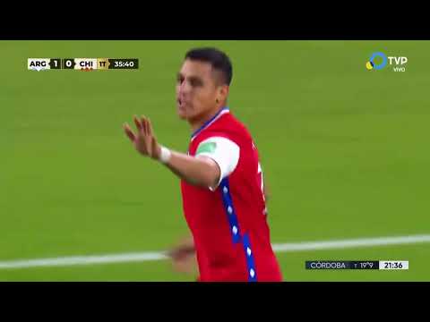 Alexis Sanchez Goals argentina vs chili would cup qualify 2021