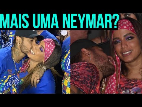Neymar BEIJA ANITTA em CAMAROTE na Sapucaí