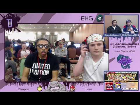 [Tales of Jank — Sm4sh 2/11/17] Losers Quarters: Parappa (Bowser Jr) v. Fons (Mario)