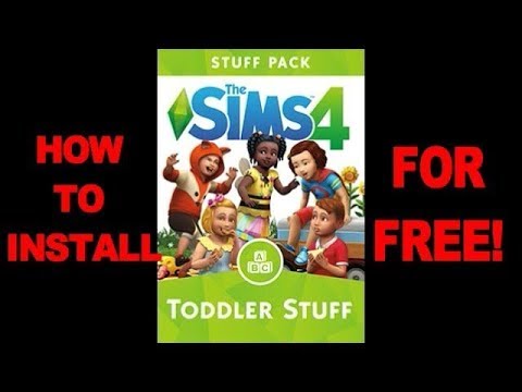 HOW TO DOWNLOAD SIMS 4 TODDLERS STUFF PACK FOR FREE | KarmaTastic