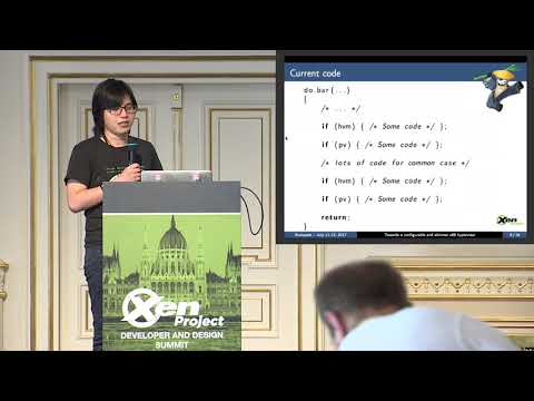 Towards a Configurable and Slimmer x86 Hypervisor - Liu Wei, Citrix
