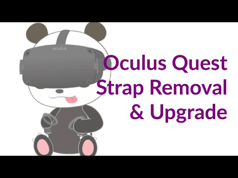 Oculus Quest Strap Removal and GoQuest VR Halo Strap (V3) Installation