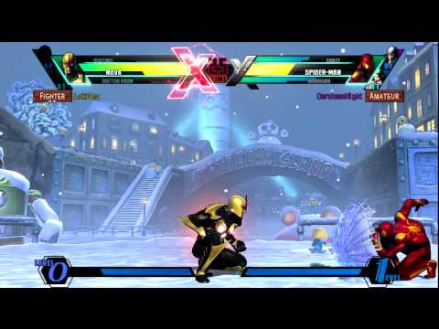 Ultimate Marvel vs Capcom 3 (PS3) -- Non-Ranked Matches 284 -- Lagged Switched?