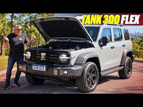 Novo GWM Tank 300 Flex - PREÇO CAIU? COMO FICOU O CONSUMO? PAROU DE VENDER BEM? MELHOR QUE RIVAIS?