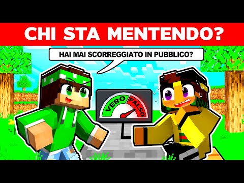 INDOVINA CHI STA MENTENDO su MINECRAFT!