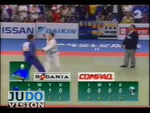 JUDO 1997 European Championships: Sergey Klishin (AUT) - Mark Huizinga (NED)