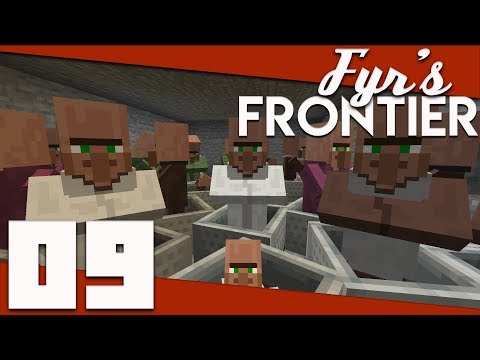 Minecraft: Fyr's Frontier - 009 - My 1.13 Villager Breeder! | Minecraft 1.13 Singleplayer Survival