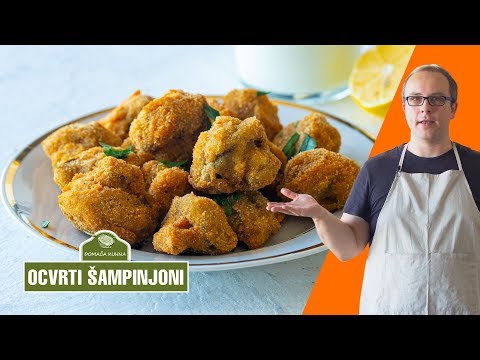 Ocvrti šampinjoni 🥘KLASIKA IZ NAŠIH MENZ 🥘