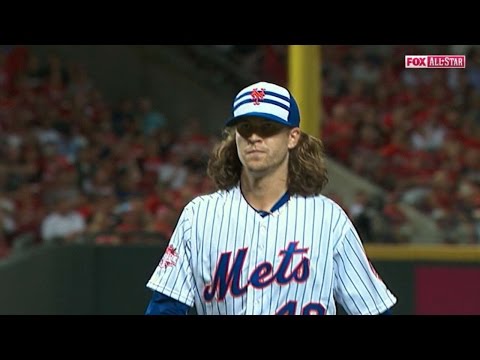 2015 ASG: deGrom strikes out side on 10 pitches