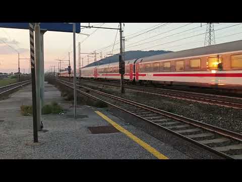 intercity 584 Trieste Centrale-Roma Termini in transito a Pratignone!!!