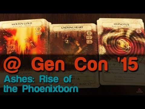 Ashes: Rise of the Phoenixborn | Roll For Crit @ Gen Con 2015
