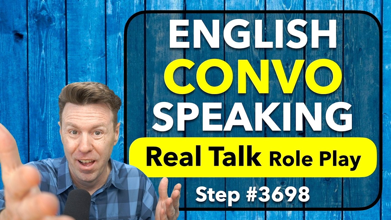 Real Talk CONVERSATION Role Play English Speaking Practice Repeat-After-Me