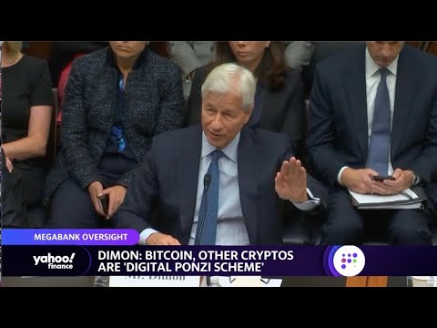 JPMorgan CEO: Bitcoin, other cryptos are 'decentralized Ponzi schemes'