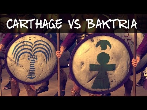 Total War Rome 2 Online Battle 61 Carthage vs Baktria