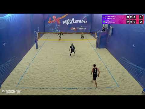 16:20 A. Antonenko / I. Laponohov - D. Kliuiev / M. Sydorenko 25.11.2022 | Winners Beach Volleyball