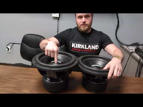 SA Series v3 Woofer vs V2 #automobile #audio #caraudio #sundownaudio 