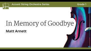 In Memory of Goodbye - Matt Arnett