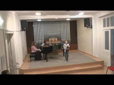 Oliver Belánik C klarinet - třídní předehrávky ZUŠ Krnov