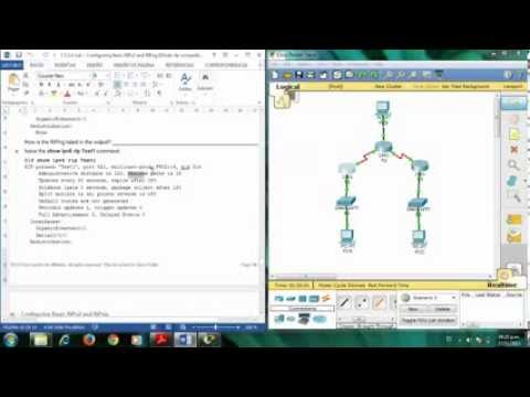 7.3.2.4 Lab - Configuración Básica de RIPv2 y RIPng