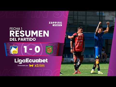 Delfín SC 1 - 0 Dep. Cuenca / Fecha 1 / Liga Ecuabet conectada por Xtrim 2026
