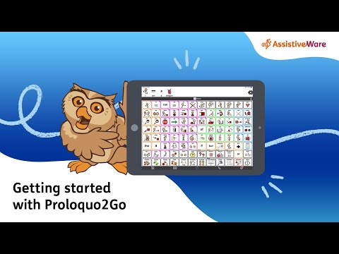Getting started with Proloquo2Go