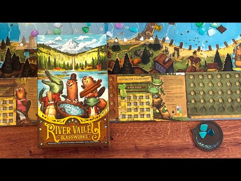 River Valley, azaz Kristályvölgy üvegművesei szabálymagyarázó - Petra Játékszabály Videói