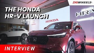 Honda HR-V Launch Interview | Zigwheels.Ph