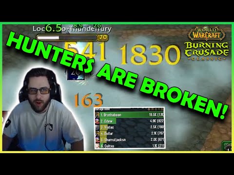 HUNTERS BROKEN IN TBC! | Daily Classic WoW Highlights #64 |
