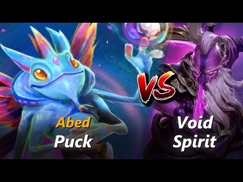 How to Puck mid vs Void Spirit (feat. Abed) | First 10 minutes