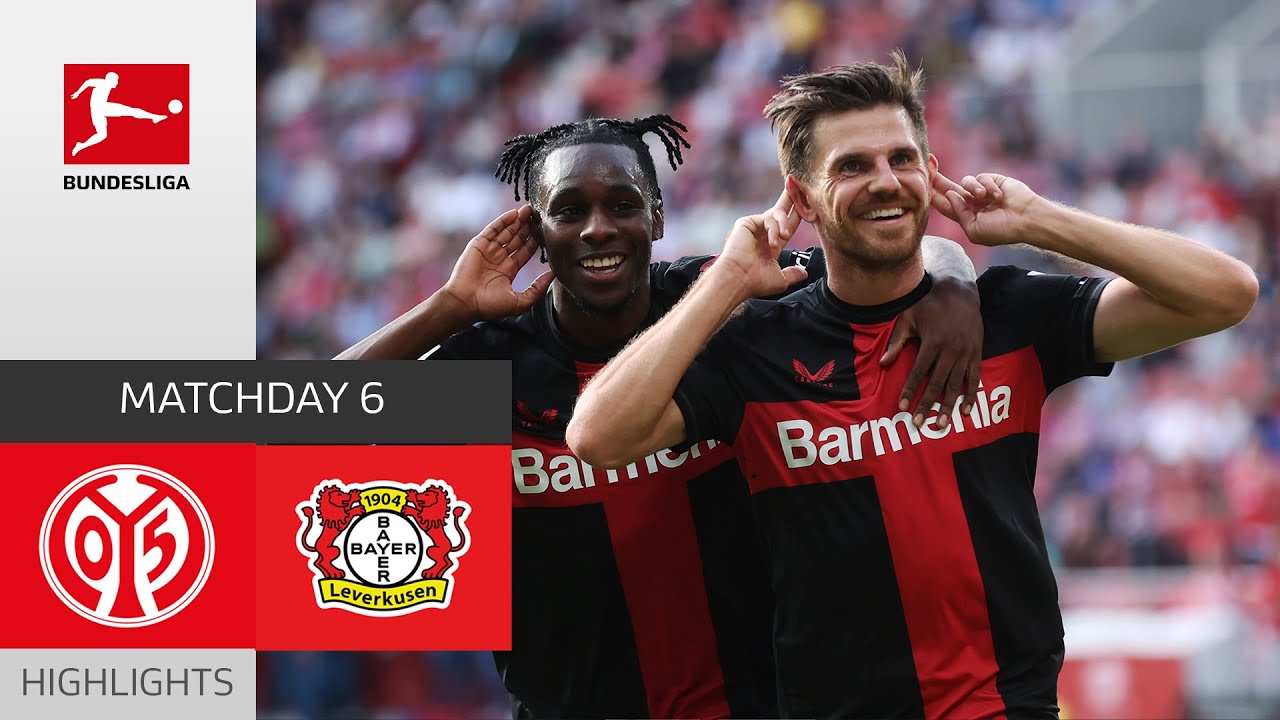 FSV Mainz 05 vs Bayer 04 Leverkusen highlights