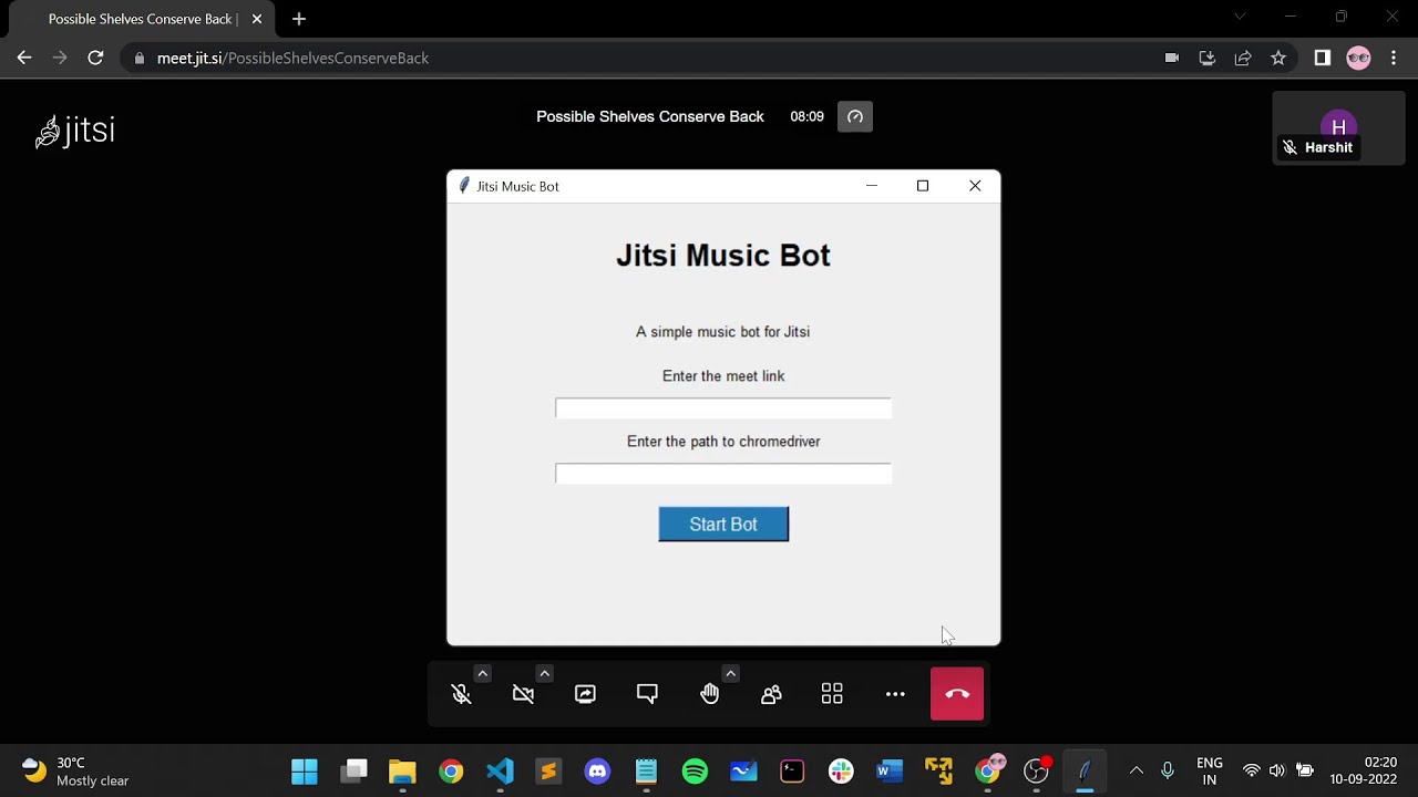 [GSoC] Jitsi Music Bot Demo