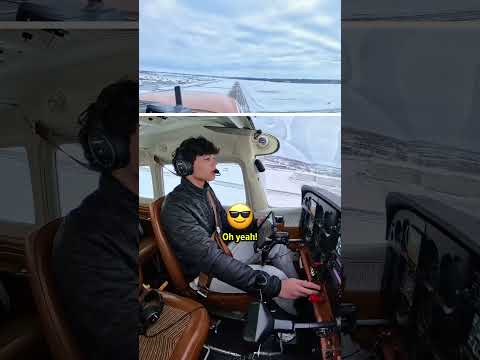 16-year-old student pilot's first solo
