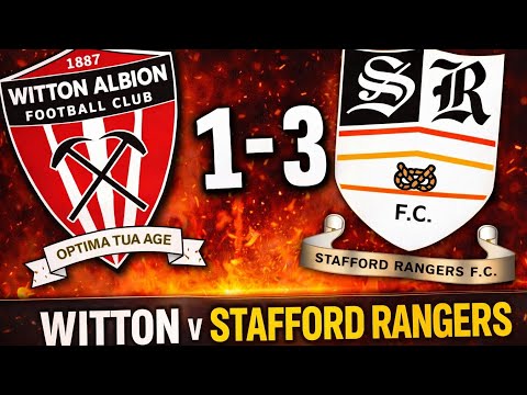 2 WINS IN A WEEK! 🚀 Witton Albion 1-3 Stafford Rangers | Away Day Vlog
