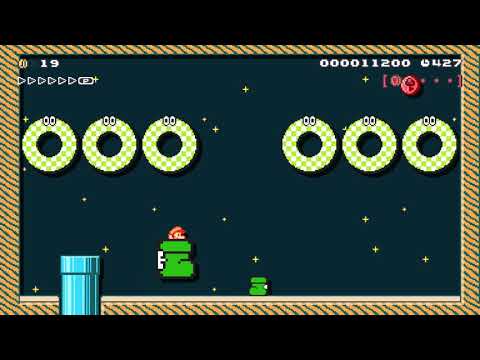 World 1-7 Bedtime Boot Bounce by 3rd Bunny - Super Mario Maker 2 - No Commentary 1ca